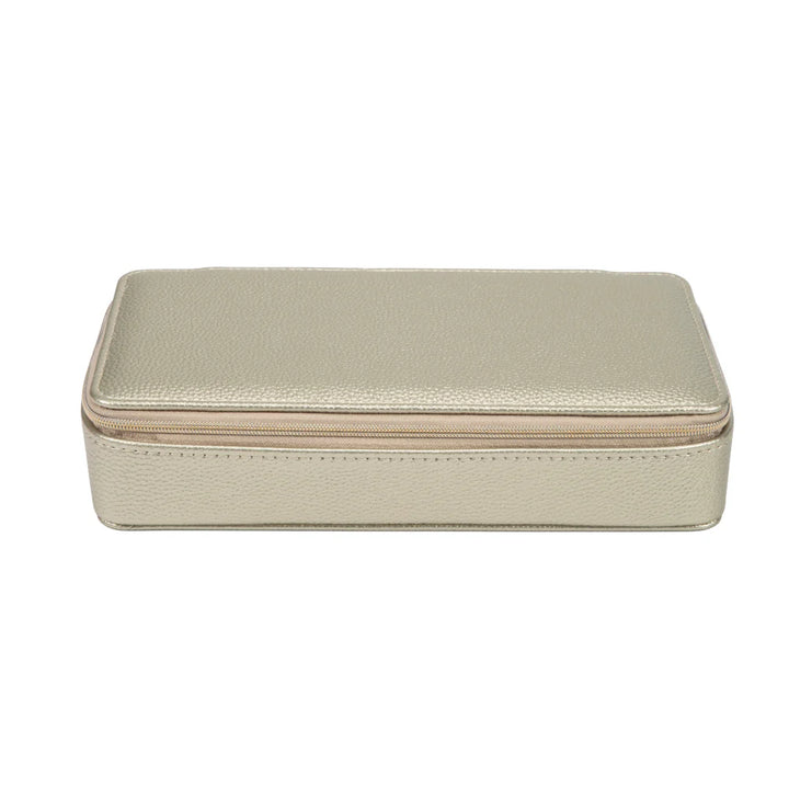 Leah Travel Pill Box - Gold