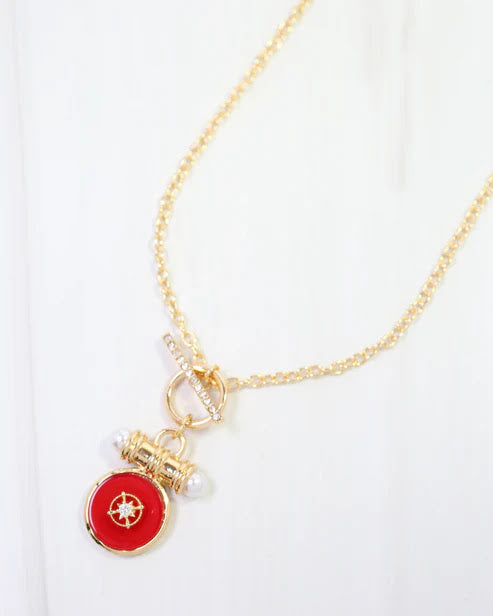 Kurri Necklace - Red