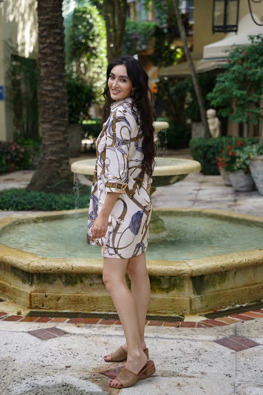 Margaux Dress - Kentucky Ivory