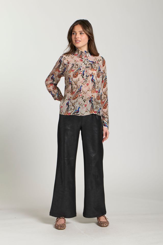 My Peacock Blouse - Antique White