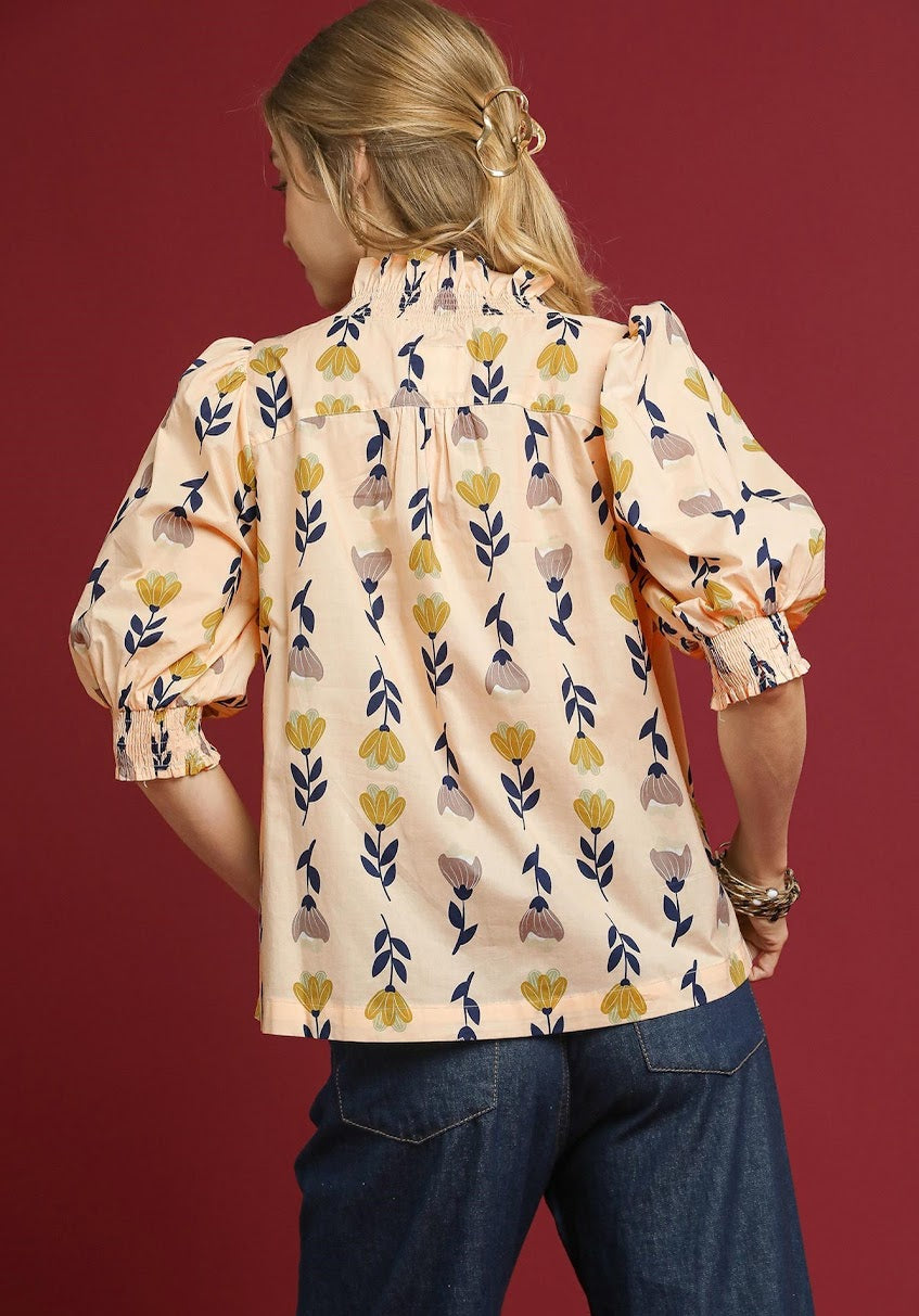 The Chancely Blouse - Cream