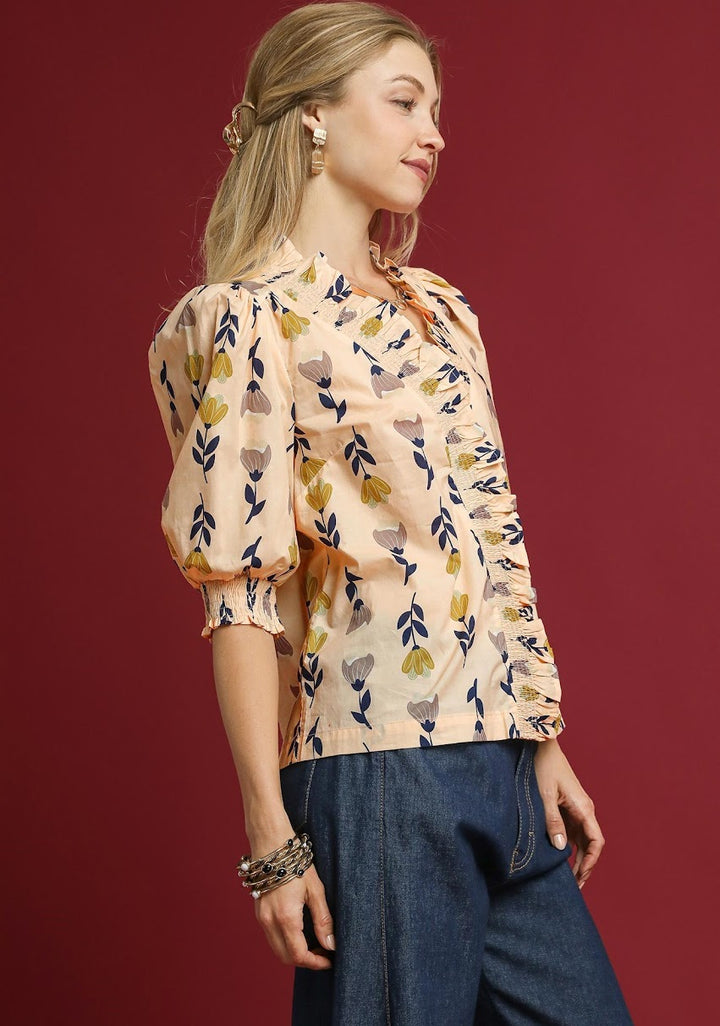 The Chancely Blouse - Cream