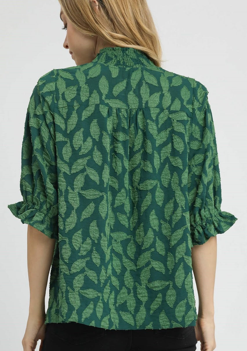 The Sonia Top - Huter Green