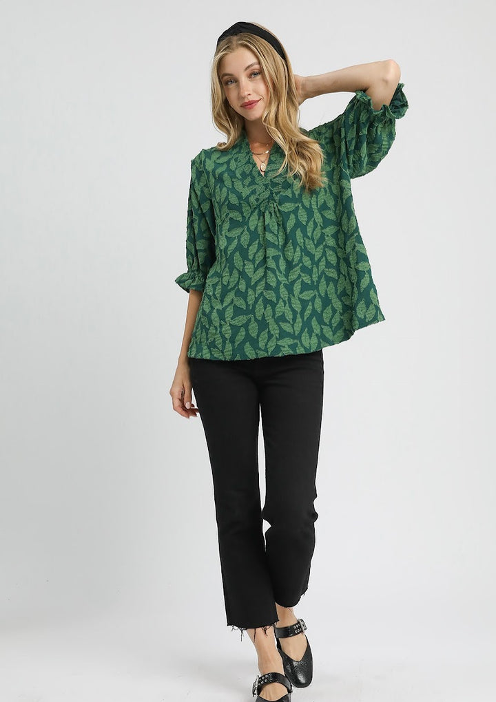 The Sonia Top - Huter Green