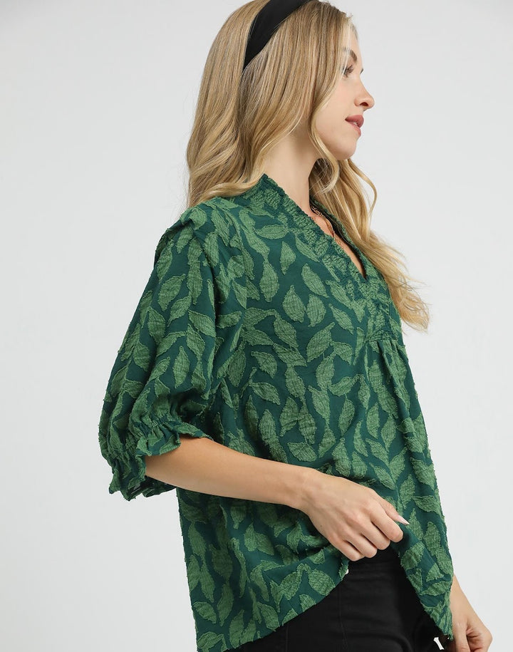 The Sonia Top - Huter Green