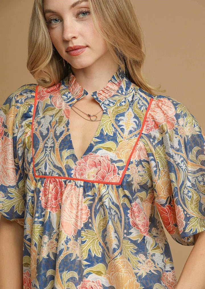 Kerry Top - Navy Mix