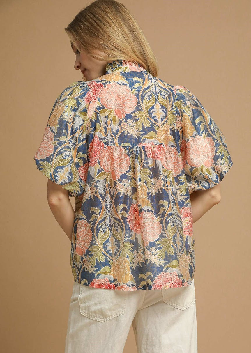 Kerry Top - Navy Mix