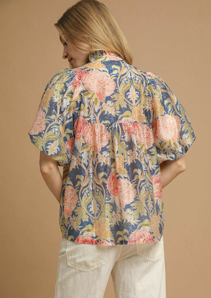 Kerry Top - Navy Mix