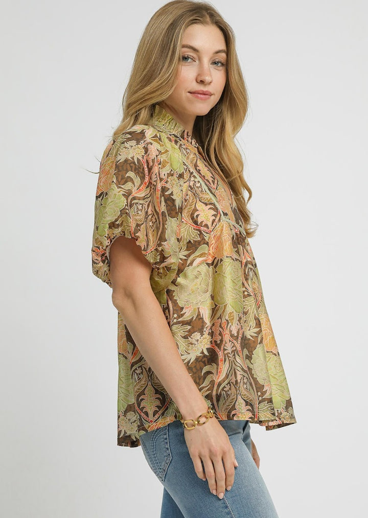 Kerry Top - Brown