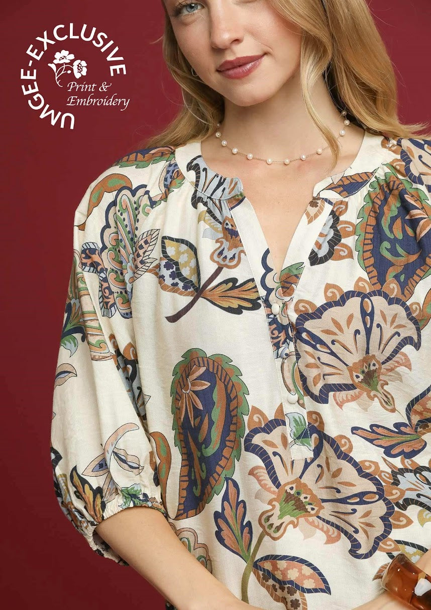 Lana Blouse - Cream
