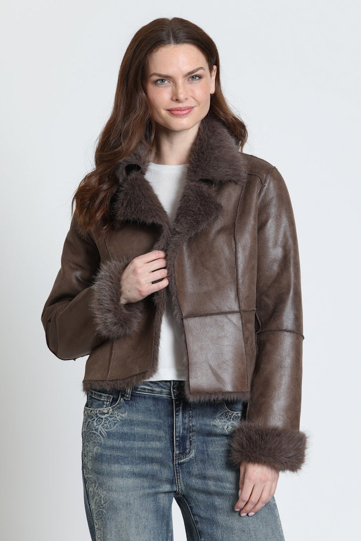 Cleo Jacket - Chocolate Brown
