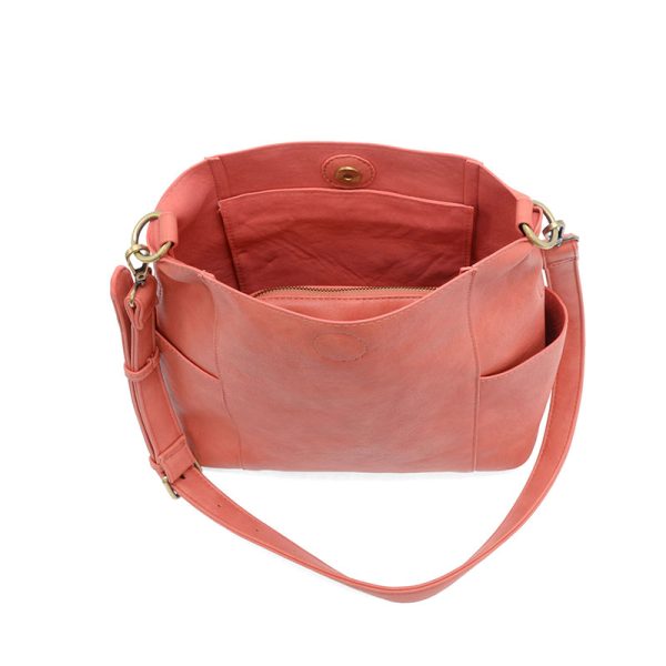 Kayleigh Side Pocket Bag - Desert Coral