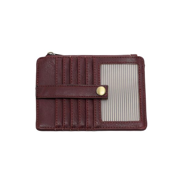 Penny Mini Wallet - Blackberry
