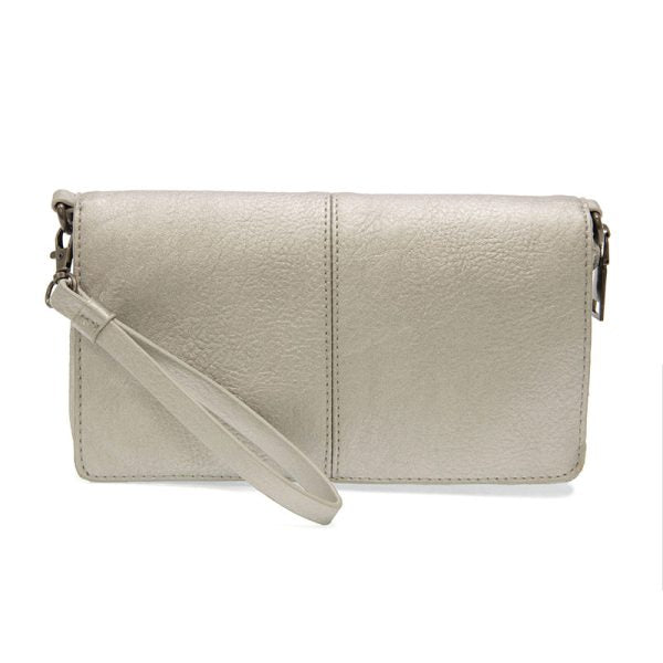 Everly Crossbody - Metallic Silver