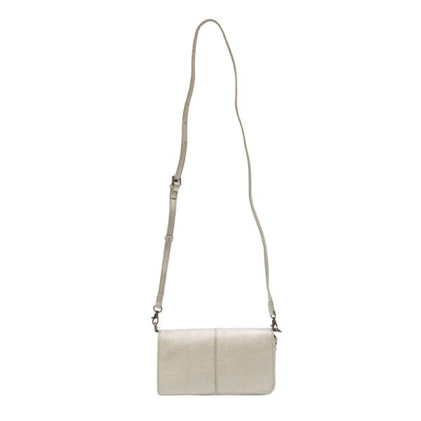 Everly Crossbody - Metallic Silver