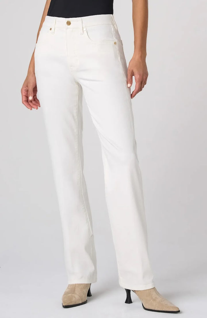Kennedy MR Straight Leg Jeans - Porcelain