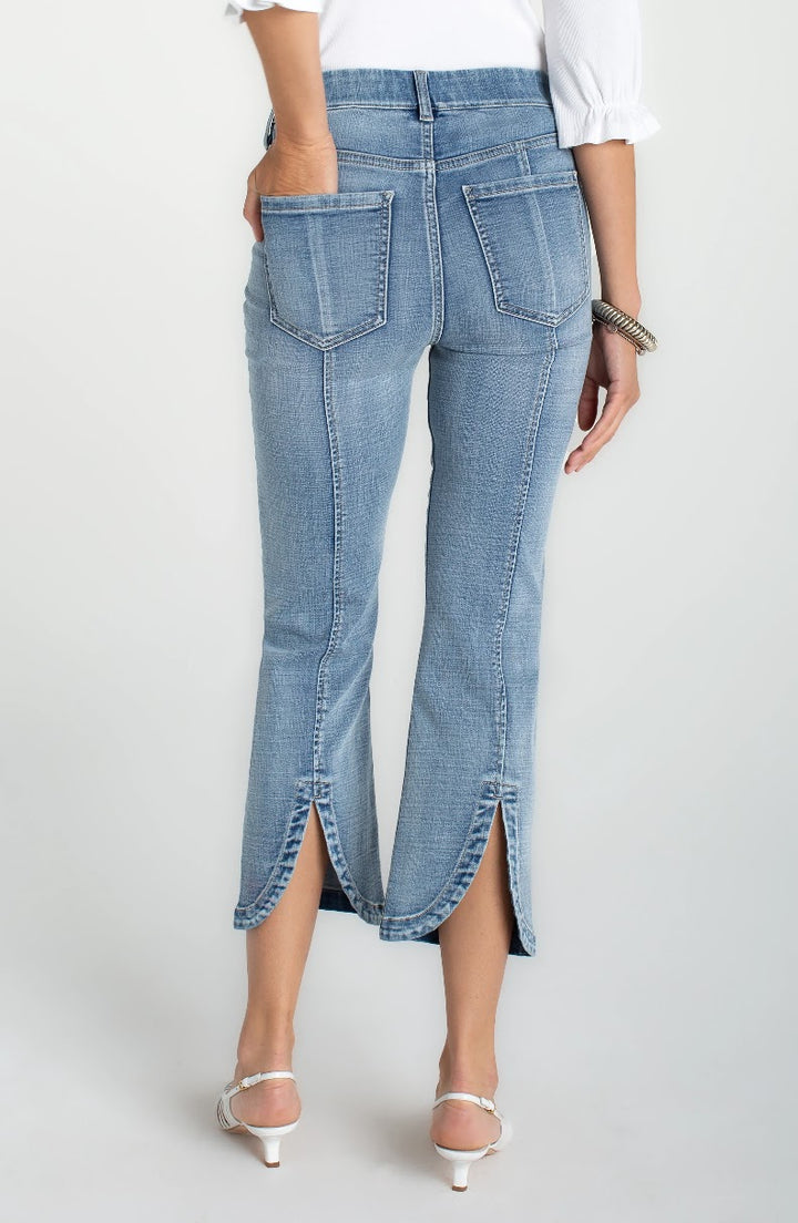 Gia Glider Crop Flare - Bryce