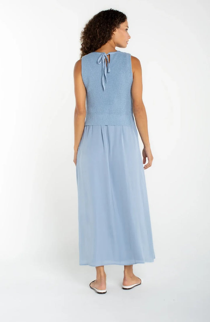 Cali Midi Dress - Malibu Blue