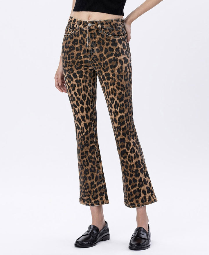 Lindy HR Kick Flare - Leopard