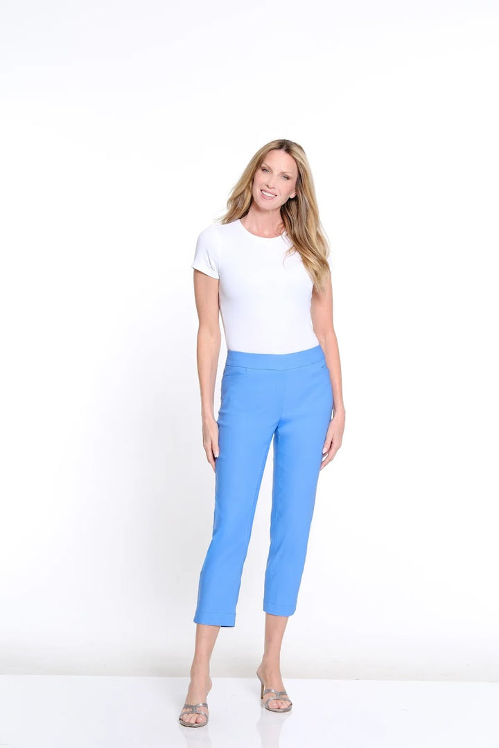 Slim-Sations Crop Pants - French Blue