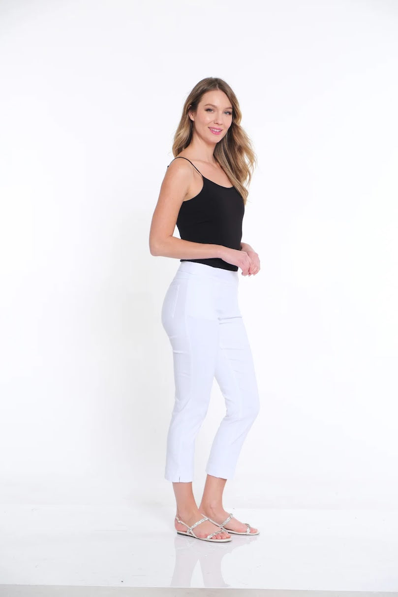 Slim-Sations Crop Pants - White