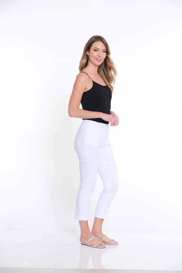 Slim-Sations Crop Pants - White
