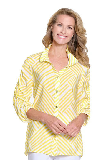Bring Sunshine Top - Vivid Yellow
