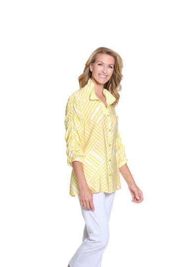 Bring Sunshine Top - Vivid Yellow