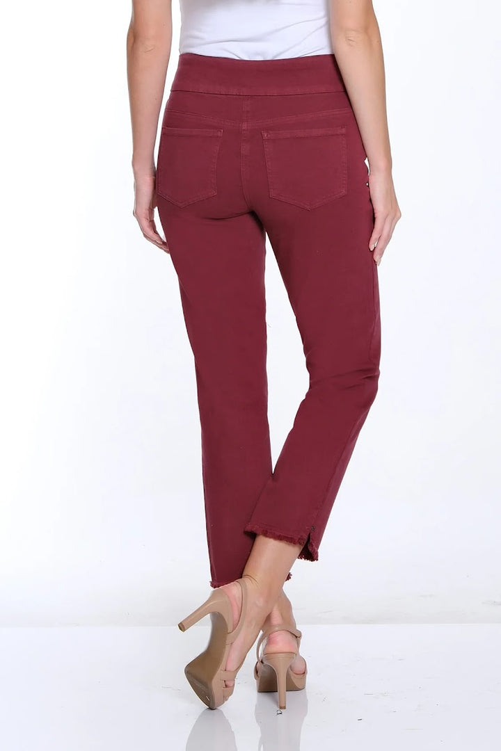 Slim Sation Ankle Pant - Port