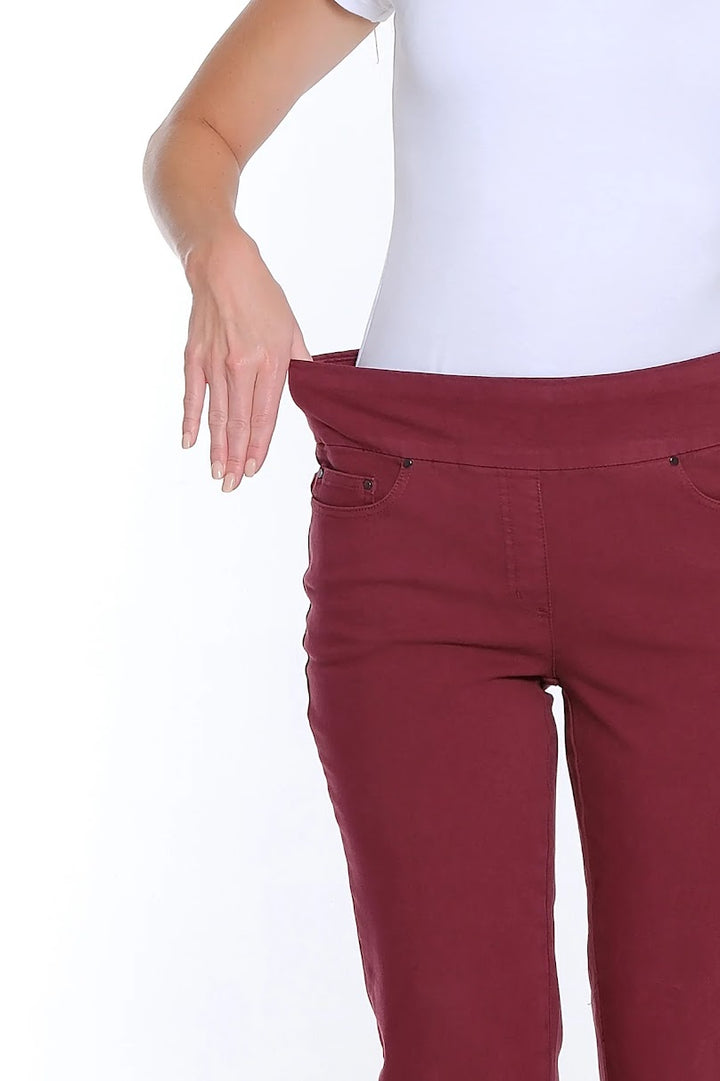 Slim Sation Ankle Pant - Port