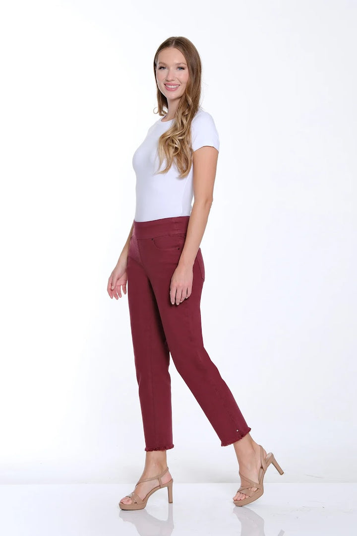 Slim Sation Ankle Pant - Port