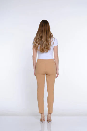 Slim-Sation Knit Ankle Pant - Camel