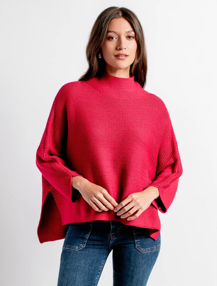 Boho Sweater - Holly Berry