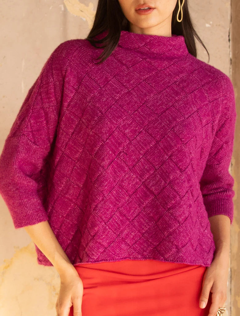 Rowena Sweater -  Orchid