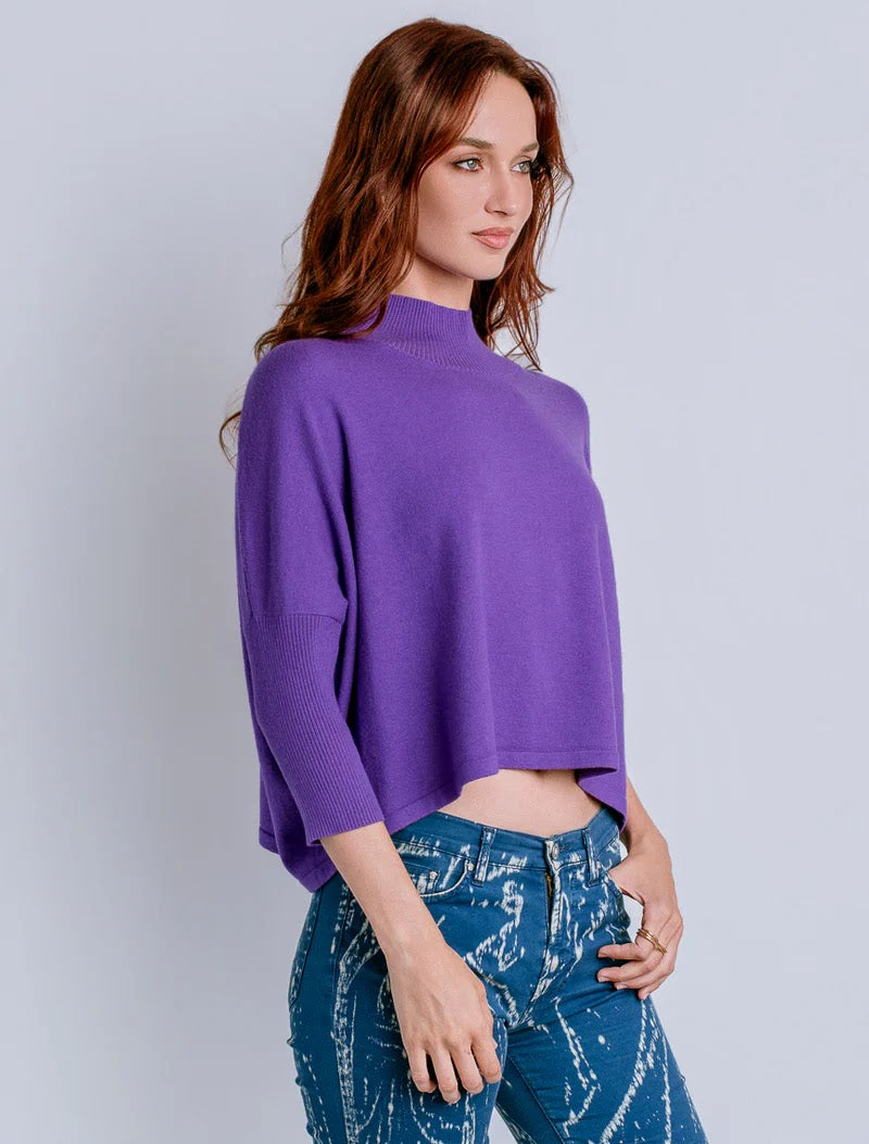 Aja Top - Purple Heart