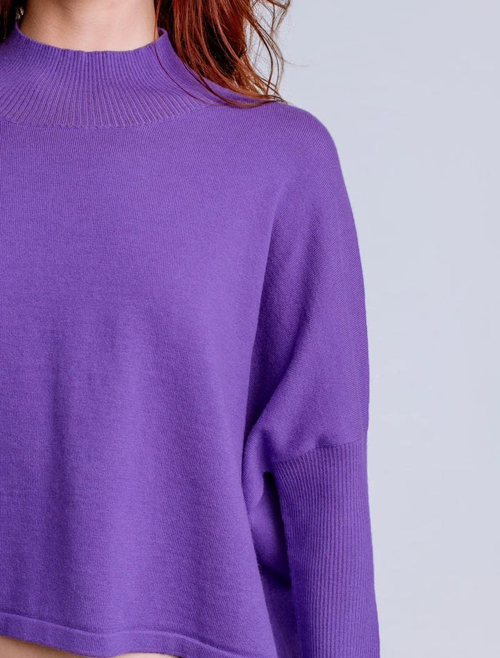 Aja Top - Purple Heart