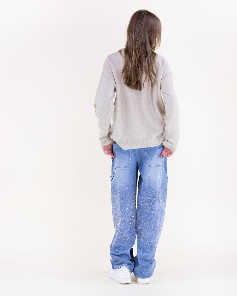 Festive Sweater - Beige