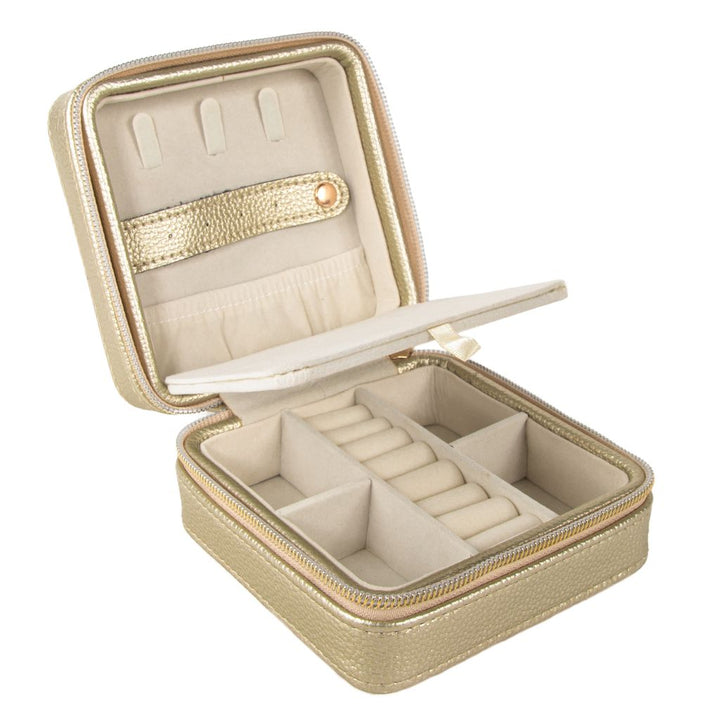 Leah Jewelry Case - Pale Pink