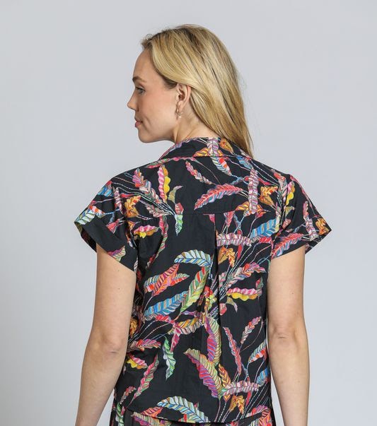 The Frankie Top - Black Multi