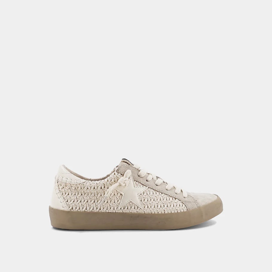 The Paula Sneaker - Woven Bone