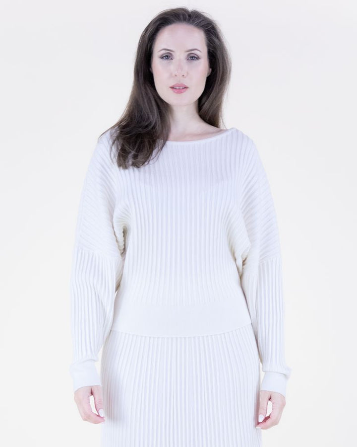 Millie Skirt Set - White