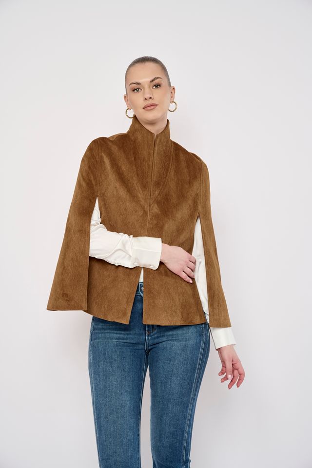 Sage Cape - Camel