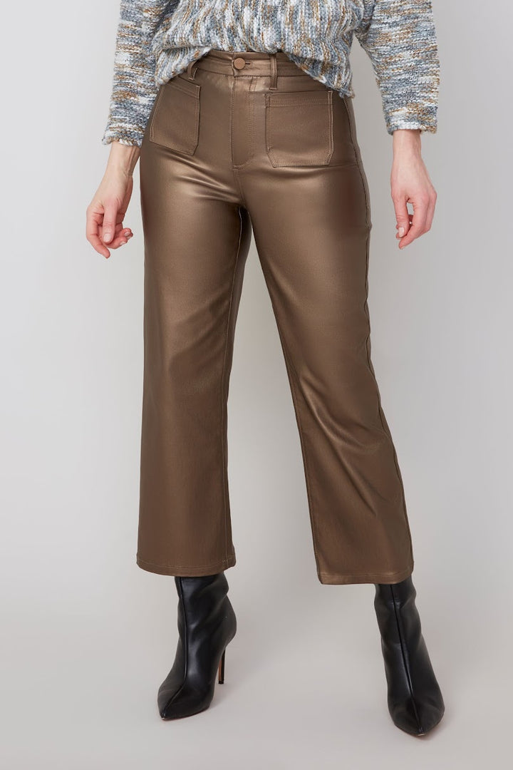 My Fun Metallic Pant - Copper