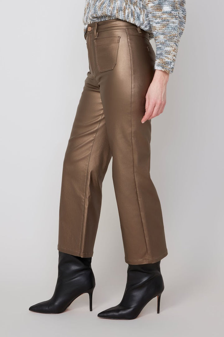 My Fun Metallic Pant - Copper