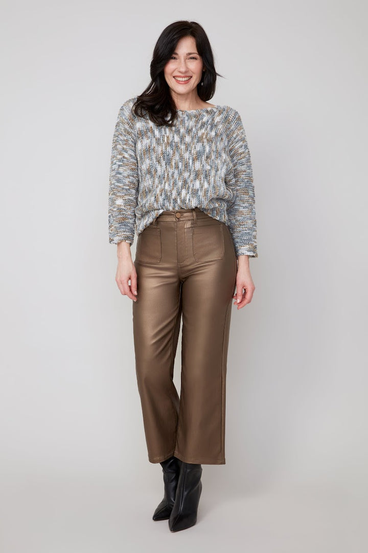 My Fun Metallic Pant - Copper