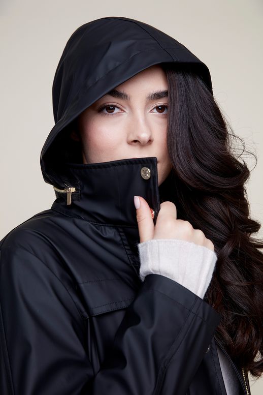 Waterproof Raincoat - Black