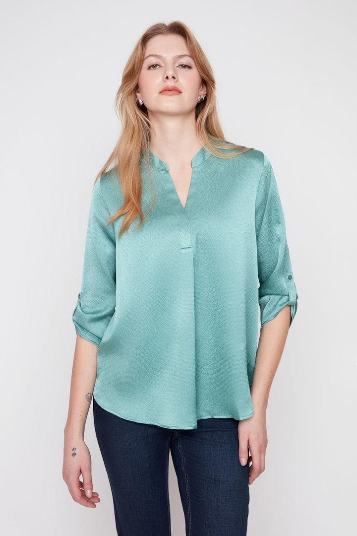 Carolyn Blouse - Tea Tree