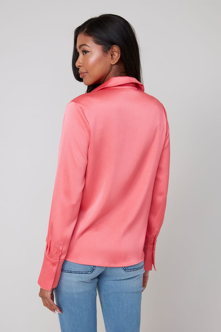 Perfect Solid Blouse - Melon