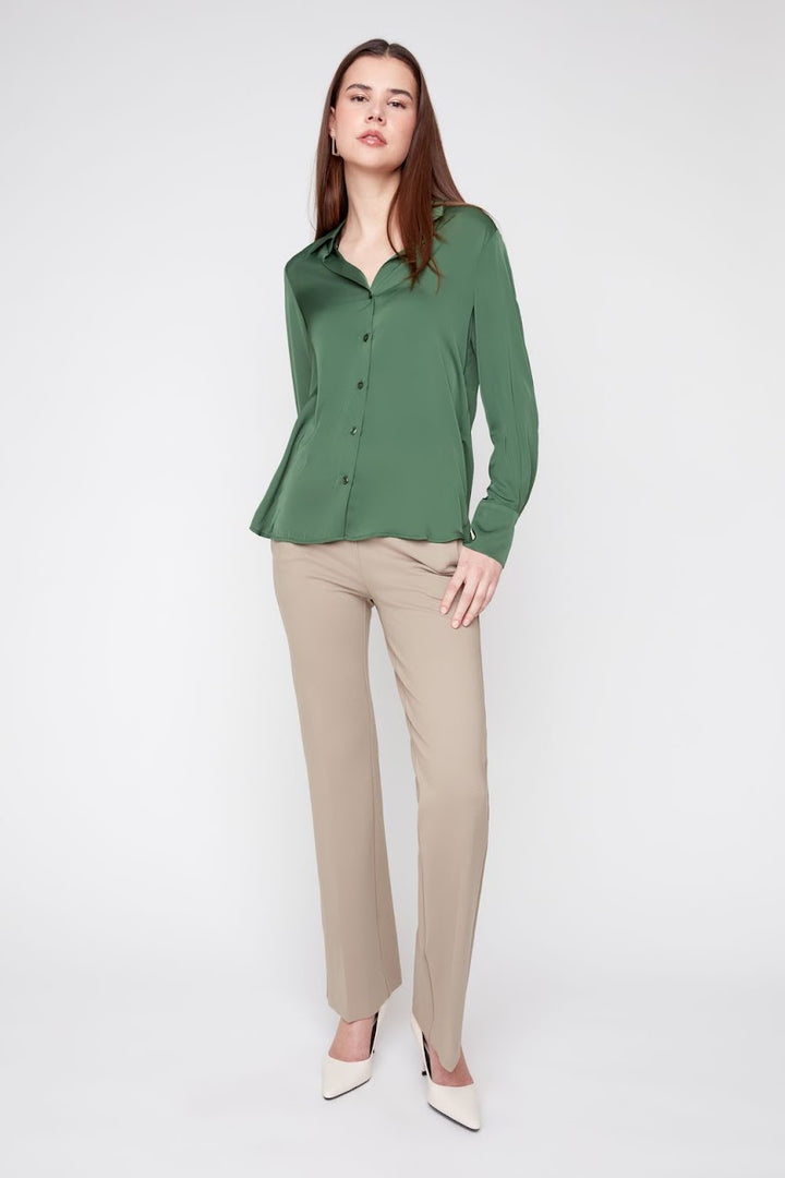 Evelyn Blouse - Olive