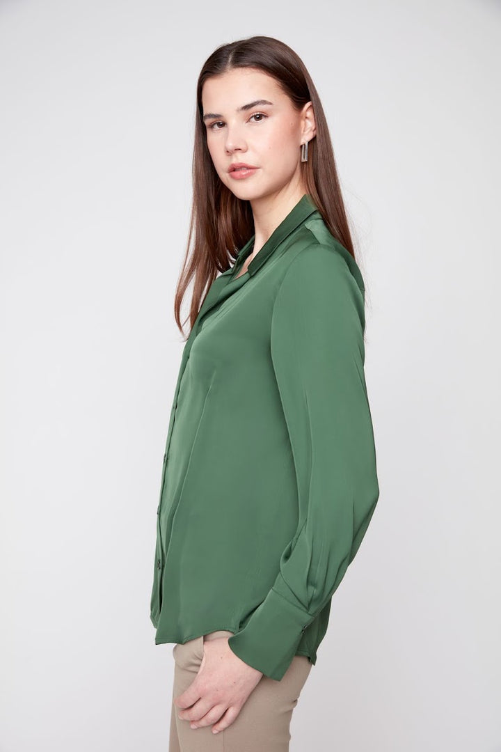 Evelyn Blouse - Olive